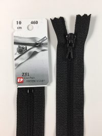 Fermeture Z51 col 460 Noire 10 à 20 cm