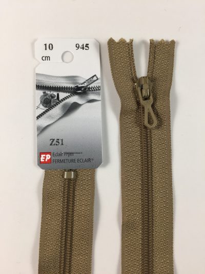 Fermeture Z51 col 945 Beige moyen 10 à 20 cm