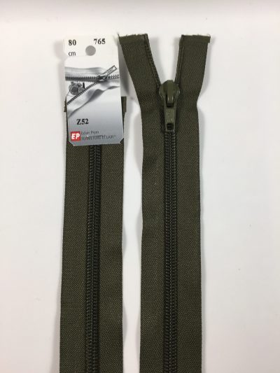 Fermeture Z52 col 765 Kaki foncé 45 à 70 cm