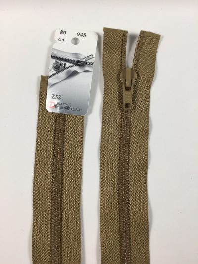 Fermeture Z52 col 945 Beige moyen 45 à 70 cm