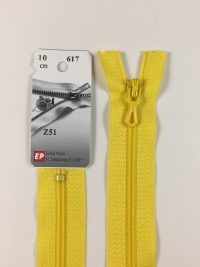 Fermeture Z51 col 617 Canari 10 à 20 cm