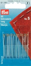 Aiguille à coudre longue n°5-40x0.80mm