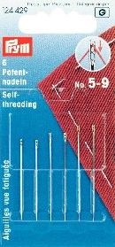Aiguille à coudre "vue fatiguée" n°5-9 assorties