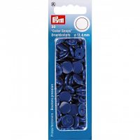 Bouton pression "color Snaps" bleu royal