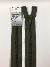 Fermeture Z52 col 765 Kaki foncé 75 à 95 cm