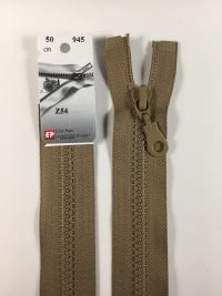 Fermeture Z54 col 945 Beige moyen 75 à 85 cm