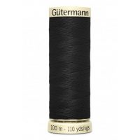 Fil Gutermann col 000 noir