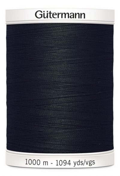 Fil Gutermann col 000 noir