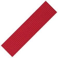 Sangle pour sacs à dos 25 mm rouge
