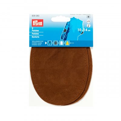 Renforts coude thermocollant 10 x 14 cm chamois x 2