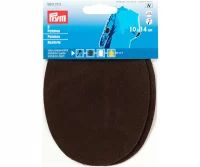 Renforts coude thermocollant 10 x 14 cm Brun foncé x 2